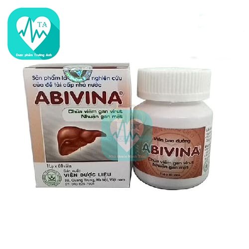 Abivina Viện dược liệu - Hỗ trợ điều trị các bệnh lý về gan