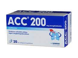 Acc Pluzz - Thuốc điều trị rối loạn về tiết dịch hô hấp của Germany