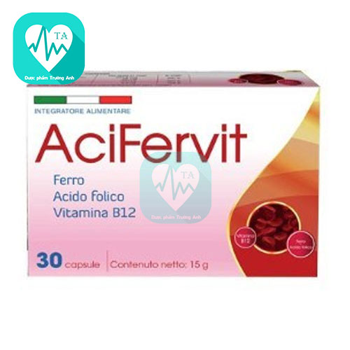 ACIFERVIT Gricar - Hỗ trợ bổ sung sắt, cải thiện thiếu máu
