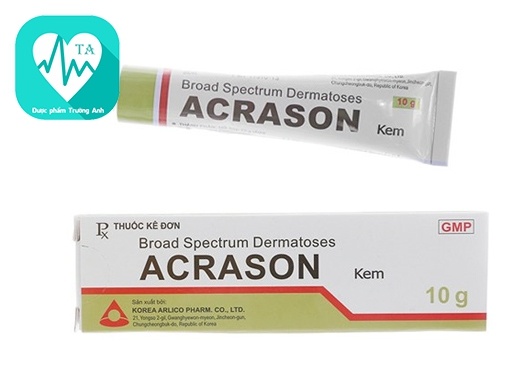 Acrason Cream - Thuốc điều trị viêm da của Hàn Quốc