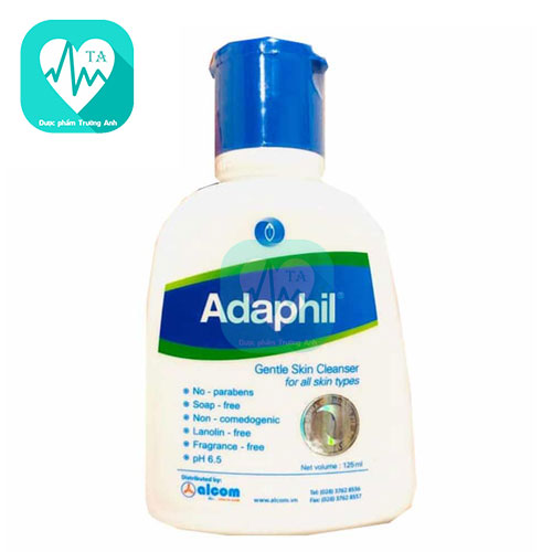 Adaphil 125ml - Sữa rửa mặt cho mọi loại da