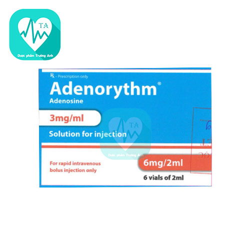 Adenorythm 2ml - Thuốc chống loạn nhịp tim hiệu quả
