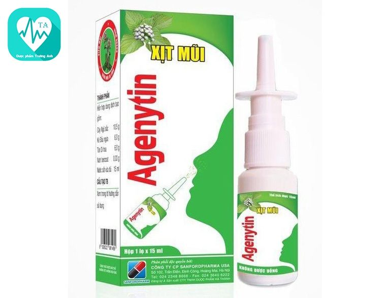 Agenytin - Giúp điều trị viêm mũi dị ứng hiệu quả 
