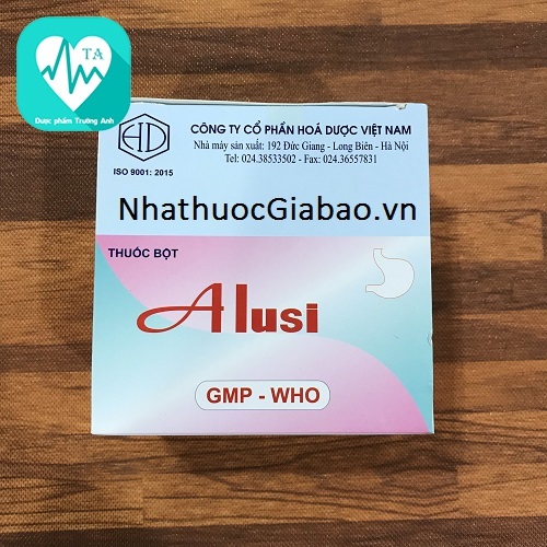 Alusi (thuốc bột) - Thuốc điều trị viêm loét dạ dày hiệu quả