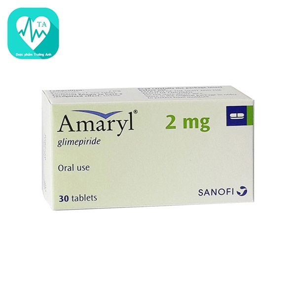 Amaryl 2mg - Thuốc điều trị đái tháo đường tuyp II hiệu quả