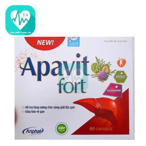 Apavit Fort An Phát - Giúp giải độc gan, tăng cường chức năng gan