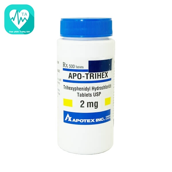 Apo-Trihex 2mg - Thuốc trị bệnh Parkinson của Apotex