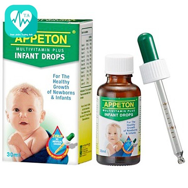Appeton multivitamin plus infant drops - Giúp cung cấp vitamin của Malaysia