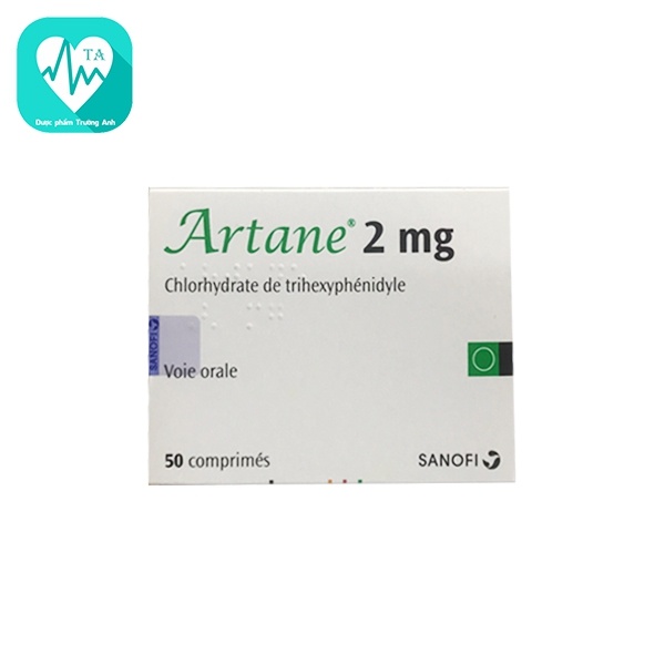 Artane 2mg - Thuốc điều trị hội chứng Parkinson của Pháp