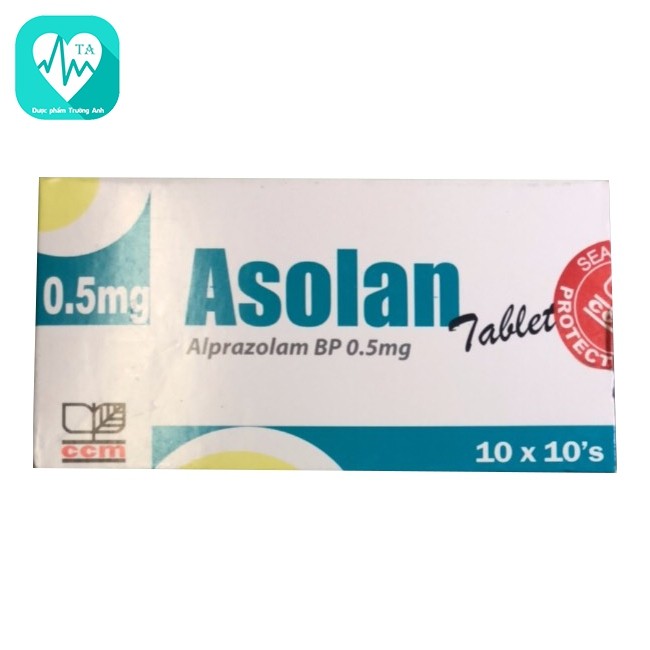 Asolan - Thuốc điều trị trầm cảm, lo âu hiệu quả