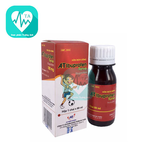 A.T Ibuprofen syrup (chai 30ml) - Thuốc giảm đau, chống viêm hiệu quả