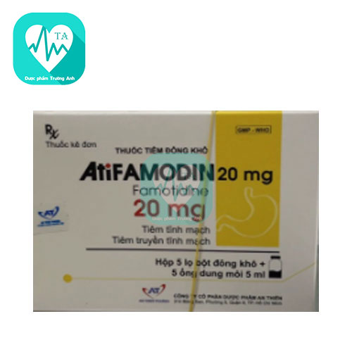 AtiFamodin 20mg An Thiên Pharma - Điều trị loét dạ dày - tá tràng