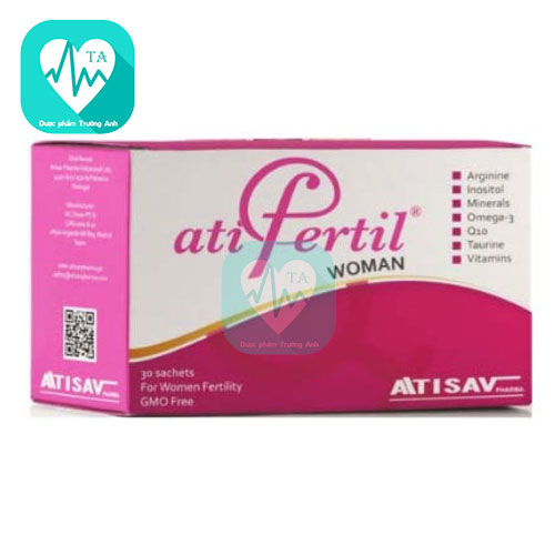 Atifertil HC Clover - Giúp tăng cường sức khỏe sinh sản cho phụ nữ
