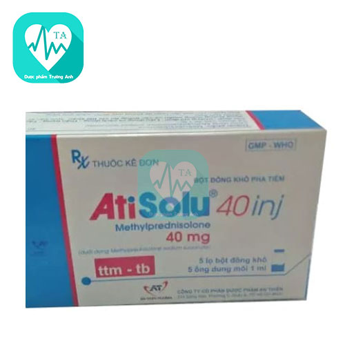 Atisolu 40 inj - Điều trị rối loạn dị ứng hiệu quả