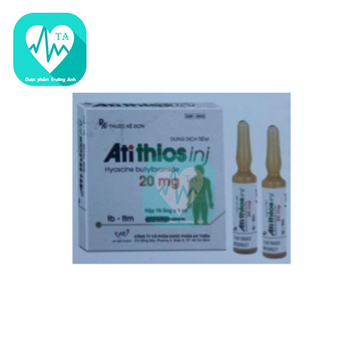 Atithios inj - Ðiều trị co thắt đường tiêu hóa hiệu quả