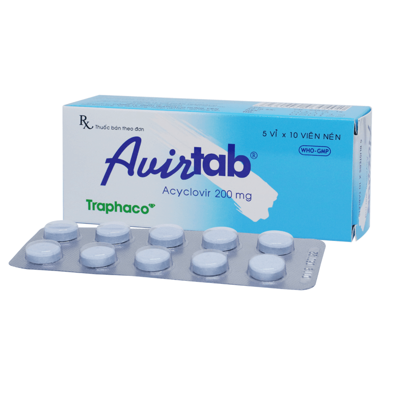 Avirtab - Thuốc điều trị nhiễm khuẩn hiệu quả của Traphaco 