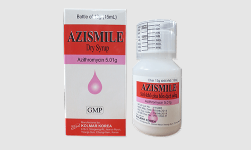 Azismile - Thuốc điều trị nhiễm khuẩn hiệu quả của Hàn Quốc