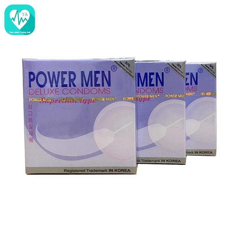 Bao Cao Su Power Men Deluxe Condoms Superthin Type 3 Chiếc