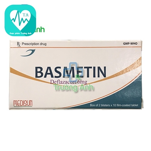 Basmetin - Thuốc điều trị nhiễm khuẩn hiệu quả của Medisun
