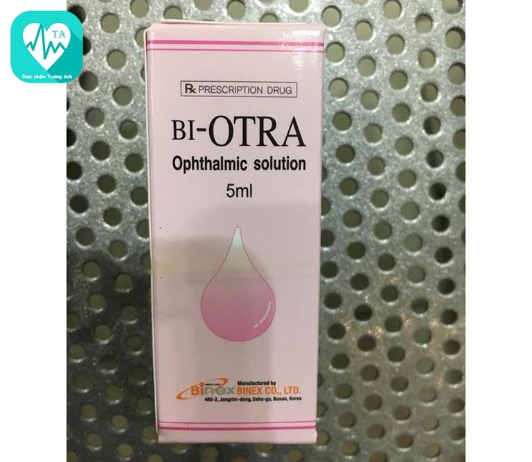 Bi-otra - Thuốc nhỏ mắt điều trị viêm kết mạc của Hàn Quốc