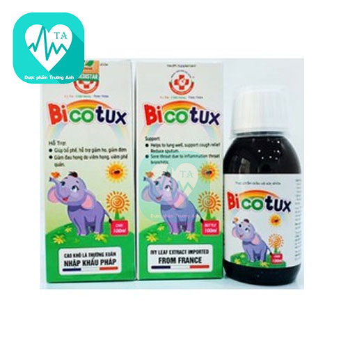 Bicotux Medistar - Giúp bổ phế, hỗ trợ giảm ho, giảm đờm
