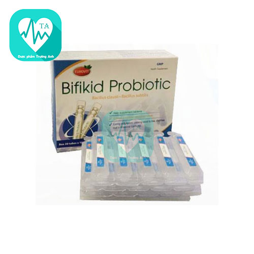 Bifikid Probiotic Fusi - Hỗ trợ giảm nguy cơ rối loạn tiêu hóa