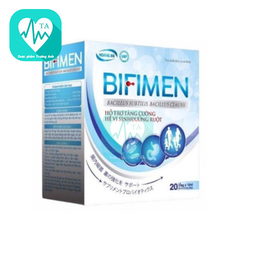 Bifimen Tradiphar - Hỗ trợ tăng cường hệ vi sinh đường ruột