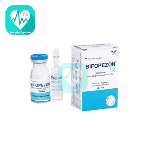Bifopezon 1g Bidiphar - Thuốc điều trị nhiễm khuẩn nặng