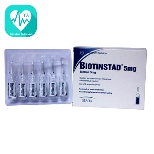 BiotinStad 5mg - Thuốc điều trị rối loạn tiêu hoá của Pymepharco