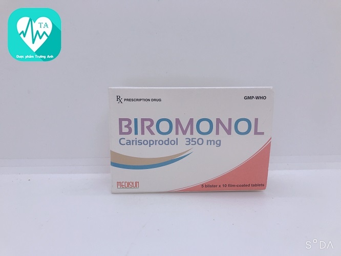 Biromonol - Thuốc điều trị đau cơ xương cấp tính của Medisun