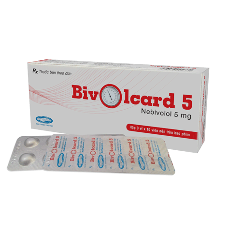 Bivolcard 5mg - Thuốc điều trị tăng huyết áp vô căn của SA VI