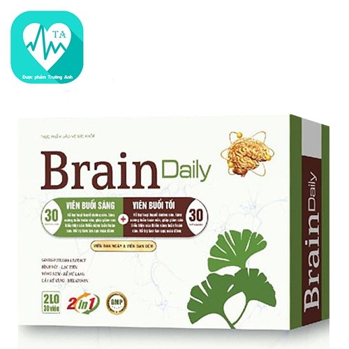 Brain Daily - Giúp tăng cường tuần hoàn não hiệu quả