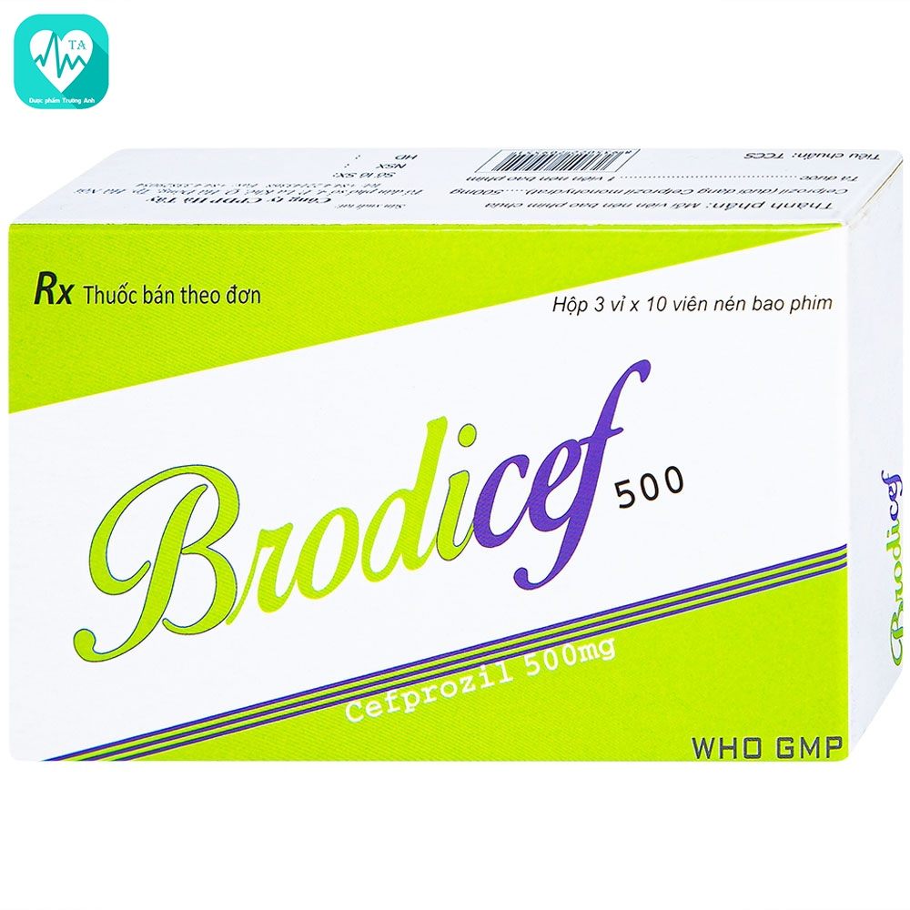 Brodicef 500 - Thuốc điều trị nhiễm khuẩn hiệu quả