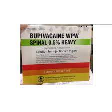 Bupivacaine WPW Spinal 0.5% Heavy - Thuốc gây tê phẫu thuật của Poland