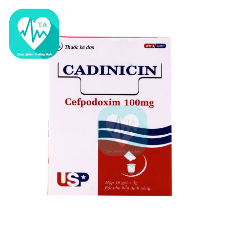 Cadinicin 100mg US Pharma - Thuốc điều trị nhiễm khuẩn