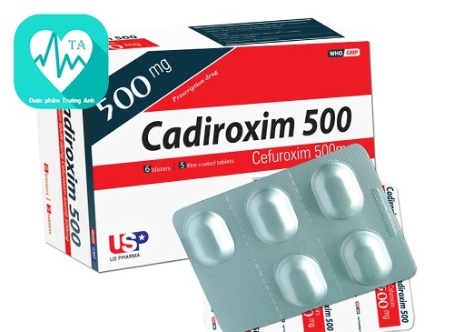 Cadiroxim 500 - Thuốc điều trị nhiễm vi khuẩn nhạy cảm hiệu quả