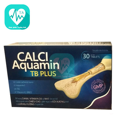 Calci Aquamin TB Plus Foxs - USA - Giúp xương, răng chắc khỏe