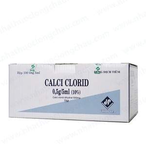 Calci Clorid 500 Mg/5Ml Vinphaco