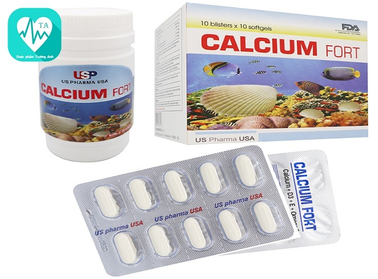 Calcium Fort USP - Giúp bổ sung Calci và vitamin hiệu quả