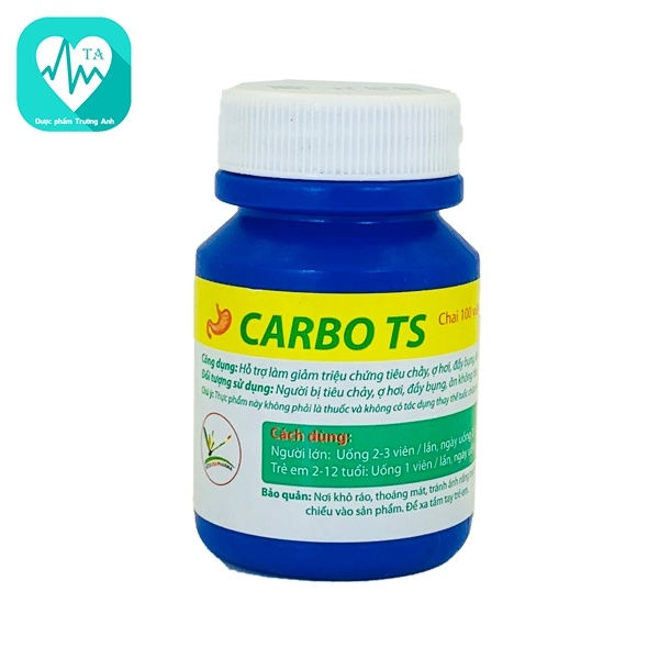 Carbo TS - Giúp làm giảm các triệu chứng tiêu chảy hiệu quả