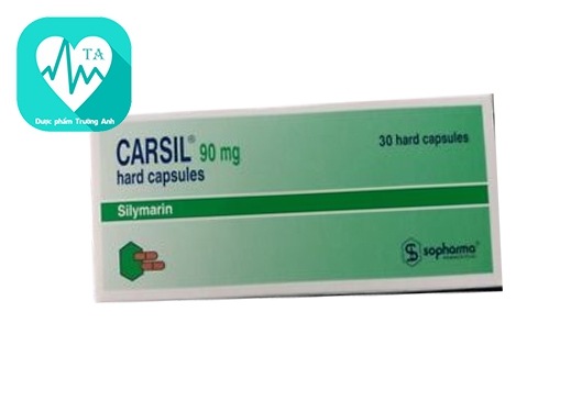 Carsil 90mg - Giúp hỗ trợ chức năng gan hiệu quả của Bulgaria