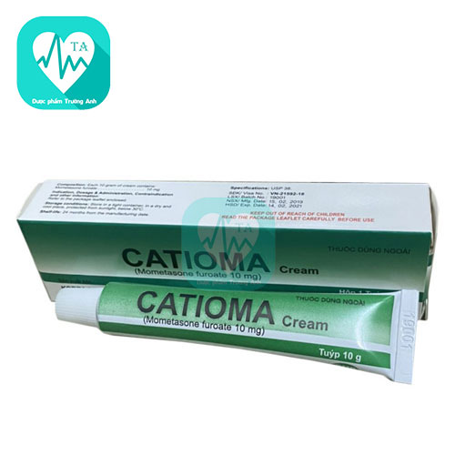 Catioma cream - Điều trị viêm da, vảy nến hiệu quả