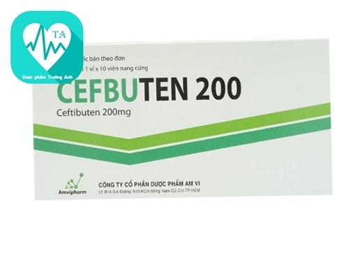 Cefbuten 200 - Thuốc điều trị nhiễm khuẩn hiệu quả của Am Vi Pharma