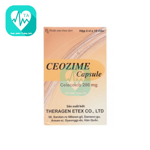 Ceozime Capsule 200mg - Điều trị triệu chứng viêm khớp