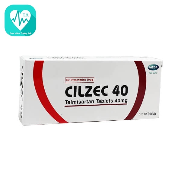 Cilzec 40 - Thuốc điều trị cao huyết áp hiệu quả của India
