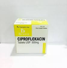 Ciprofloxacin 500mg Brawn - Thuốc điều trị nhiễm khuẩn của India