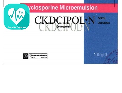 CKDCipol-N oral solution 50ml - Thuốc chỉ định trong ghép tạng của Korea