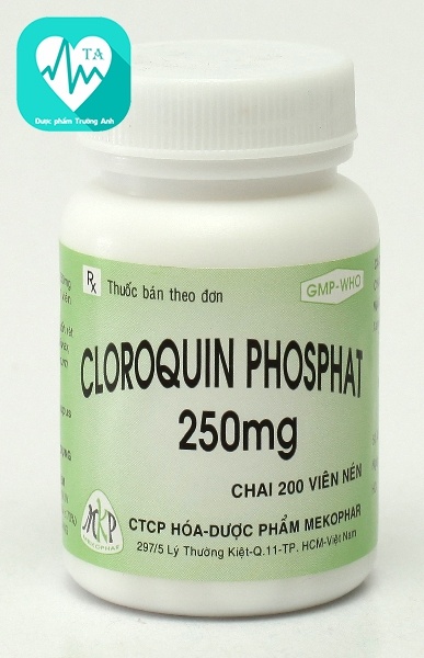 Cloroquin phosphat 250mg MKP - Thuốc điều trị sốt rét hiệu quả