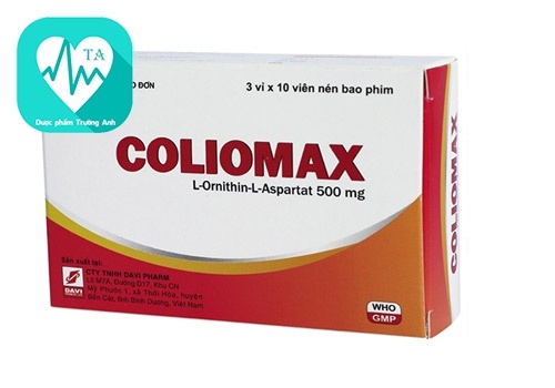 Coliomax - Thuốc điều trị viêm gan hiệu quả của DAVIPHARM