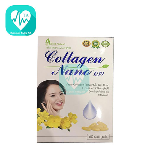 Collagen Nano Q10 Queen Diamond - Làm đẹp da, ngừa lão hoá